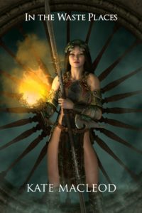 Book cover In the Waste Places fantasy short story