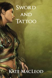 Book cover Sword and Tattoo fantasy short story