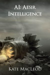Book cover AI: Aesir Intelligence science fiction short fiction