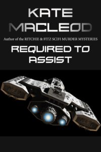 Book cover for science fiction novelette "Required to Assist."