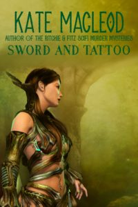 Book cover for the fantasy short story "Sword and Tattoo."