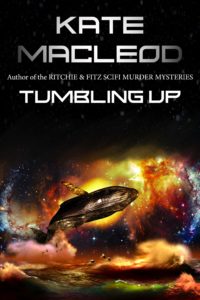 Book cover for the science fiction short story "Tumbling Up."