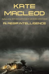 Book cover AI: Aesir Intelligence science fiction short fiction