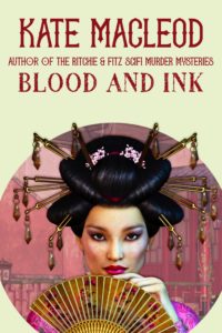 Book cover Blood and Ink Japanese short story